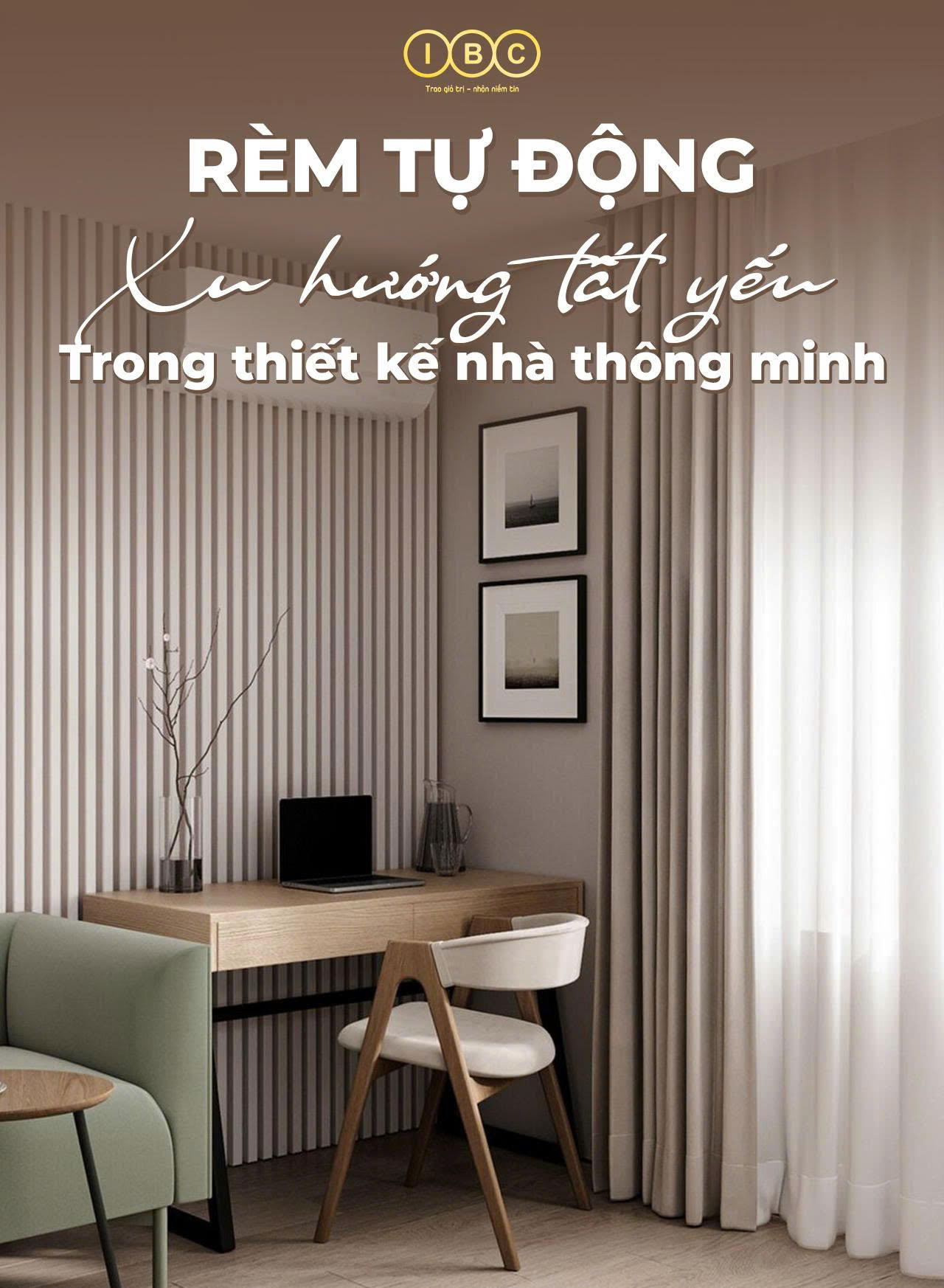Rèm cửa tự động điều khiển từ xa