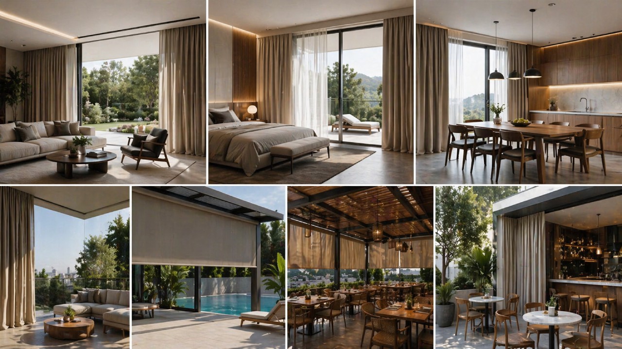 Hệ thống rèm thông minh tích hợp Smart Home gồm những gì