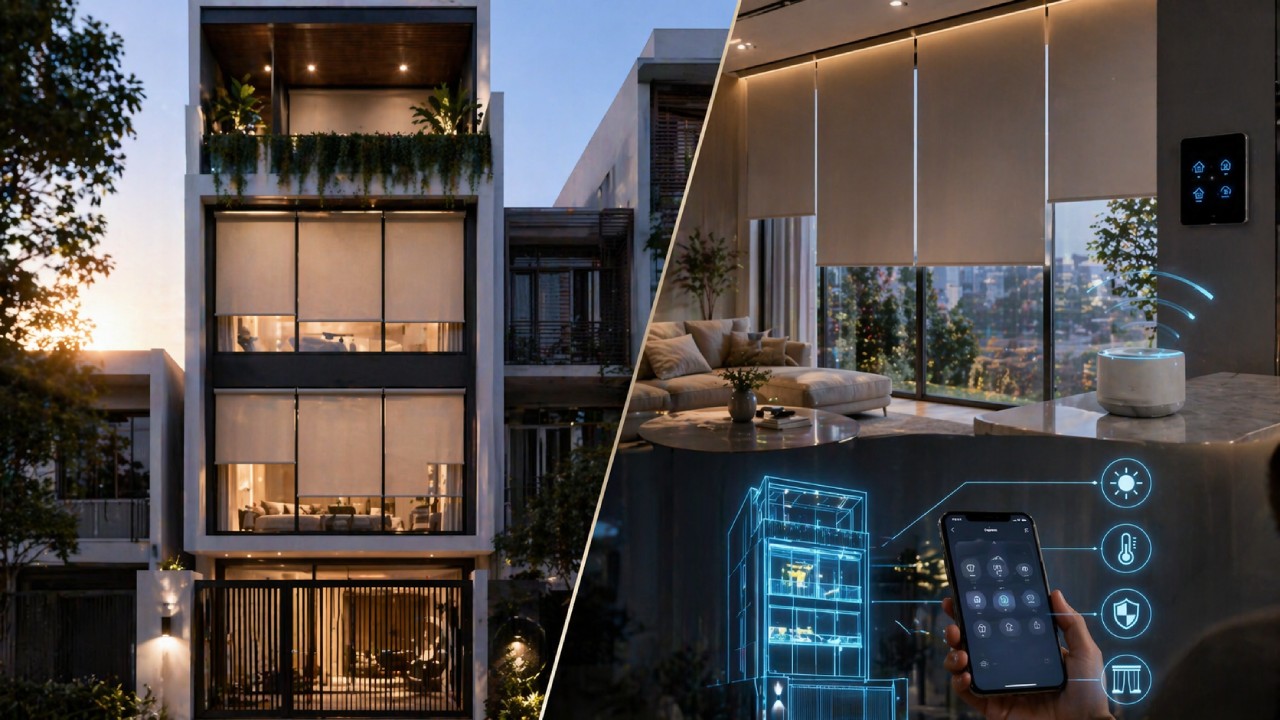 Rèm cuốn thông minh có gì đặc biệt