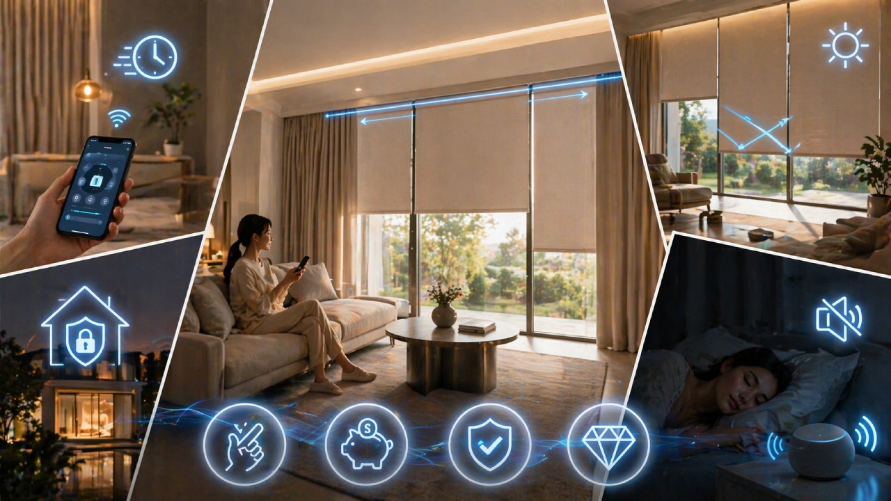 Rèm cuốn thông minh có gì đặc biệt