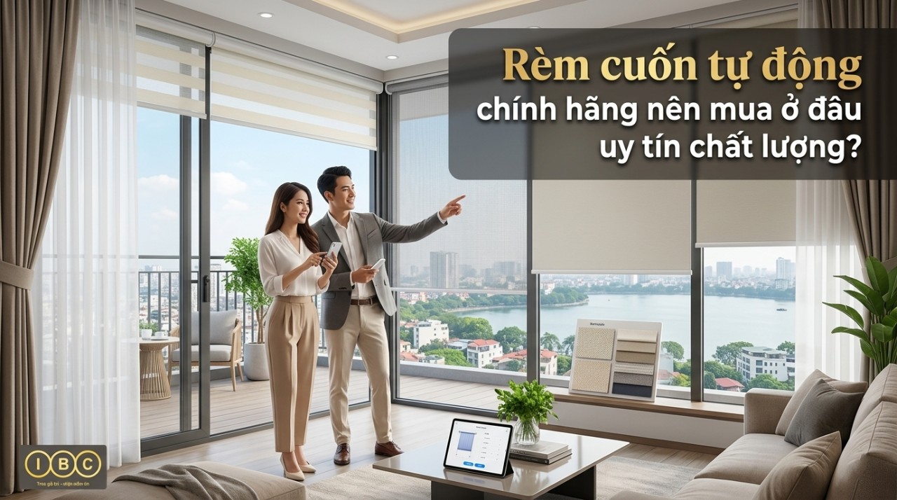 Rèm cuốn tự động chính hãng mua ở đâu
