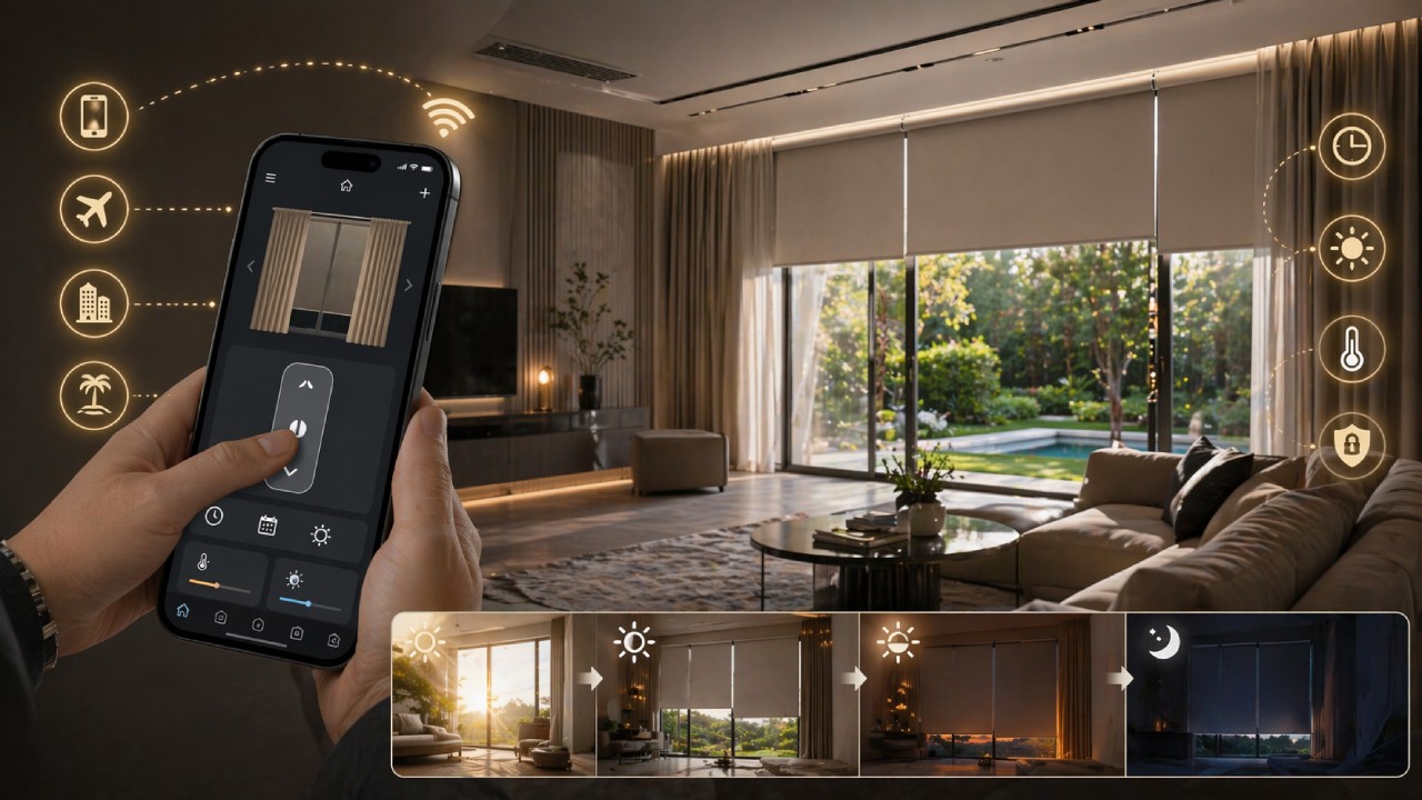 Rèm thông minh kết nối Wi-Fi có ổn không