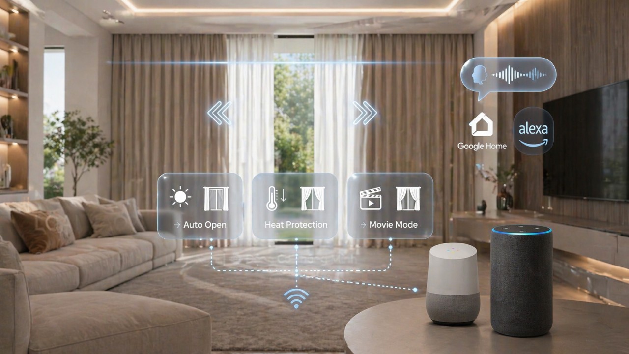 Rèm thông minh kết nối Wi-Fi có ổn không