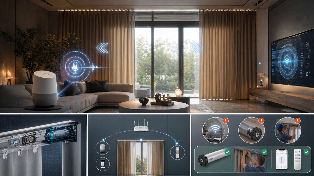 Rèm thông minh kết nối Wi-Fi có ổn không