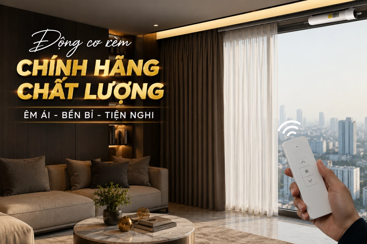 Động Cơ Rèm Chính Hãng Chất Lượng Mang Lại Những Lợi Ích Gì